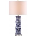 Safavieh Sandy 27.5-inch H Table Lamp - Set of 2 - White/Blue (LIT4242A-SET2)