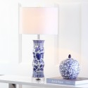 Safavieh Sandy 27.5-inch H Table Lamp - Set of 2 - White/Blue (LIT4242A-SET2)