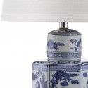 Safavieh Judy 23.5-inch H Table Lamp - Set of 2 White/Blue (LIT4243A-SET2)