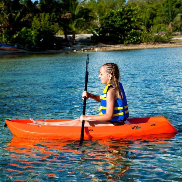 Lifetime Wave Youth Kayak with Paddle 6-Feet Blue