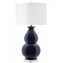 Safavieh Juniper 30-inch H Table Lamp - Navy/Off-White(LIT4245B)