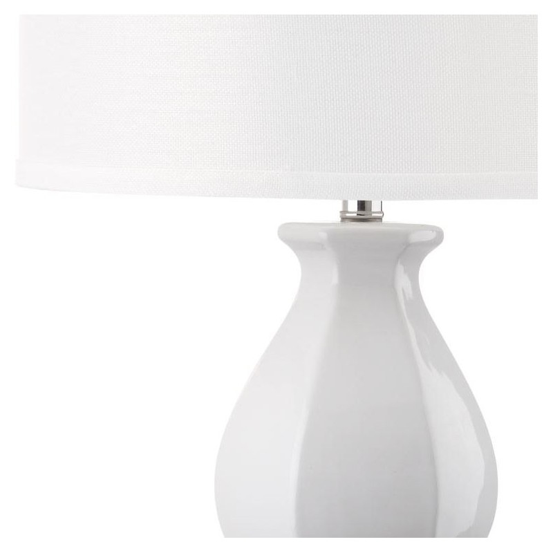 Safavieh Juniper 30-inch H Table Lamp - White/Off-White (LIT4245C)