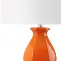 Safavieh Juniper 30-inch H Table Lamp - Orange/Off-White (LIT4245D)