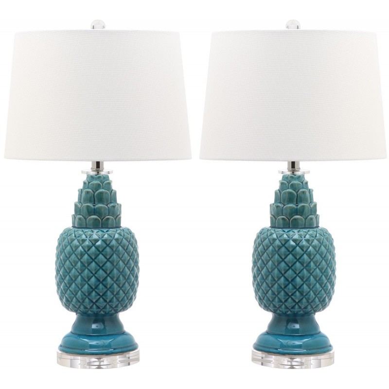 Blakely 28-inch H Teal Table Lamp