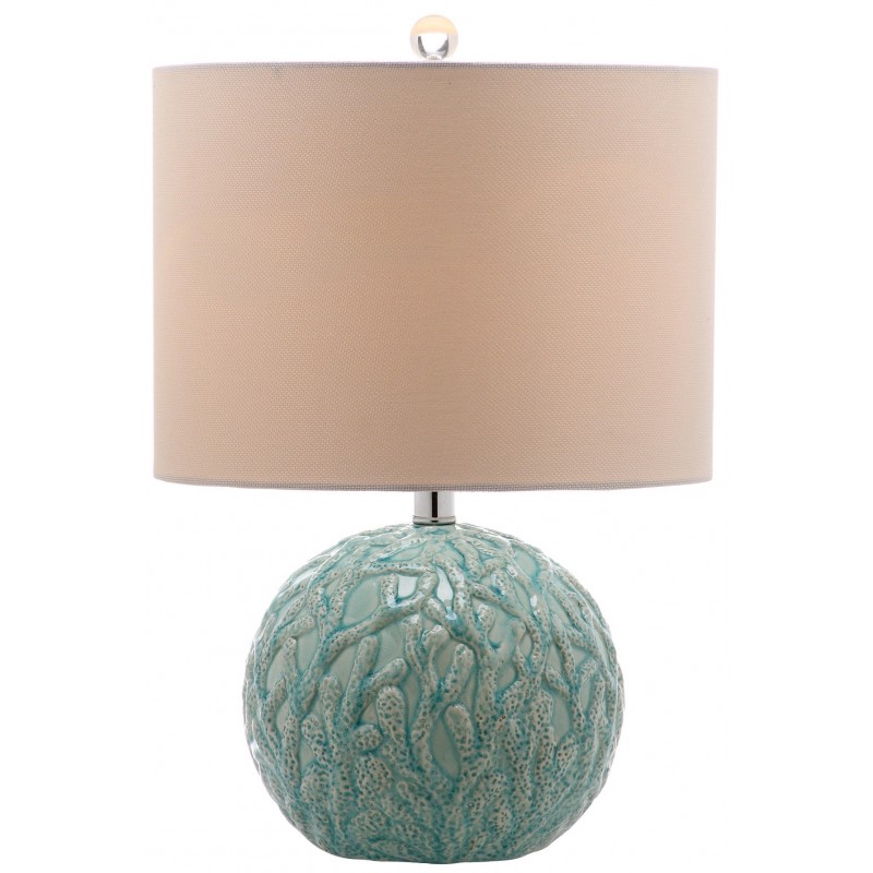 Safavieh Robinson 20-inch H Table Lamp - Set of 2 - Light Blue/Off-white (LIT4248A-SET2)