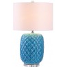 Safavieh Chaney 25 inch Table Lamp - Blue/Off-White (LIT4250A) Safavieh Chaney 25 inch Table Lamp - Blue/Off-White (LIT4250A)