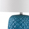 Safavieh Chaney 25 inch Table Lamp - Blue/Off-White (LIT4250A) Safavieh Chaney 25 inch Table Lamp - Blue/Off-White (LIT4250A)