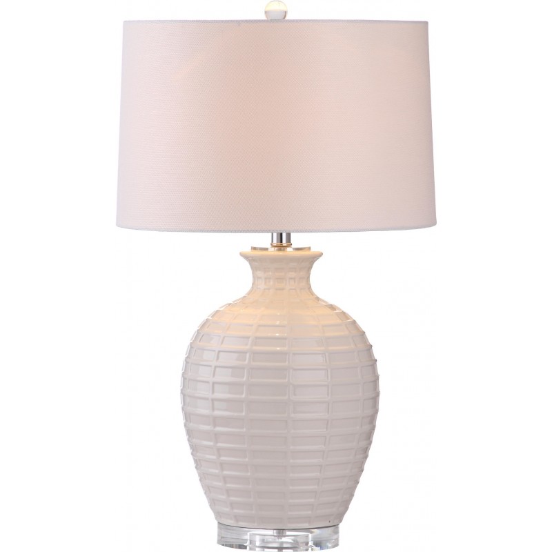 Safavieh Shultz 27-inch H Table Lamp - White/Off-White (LIT4251A)