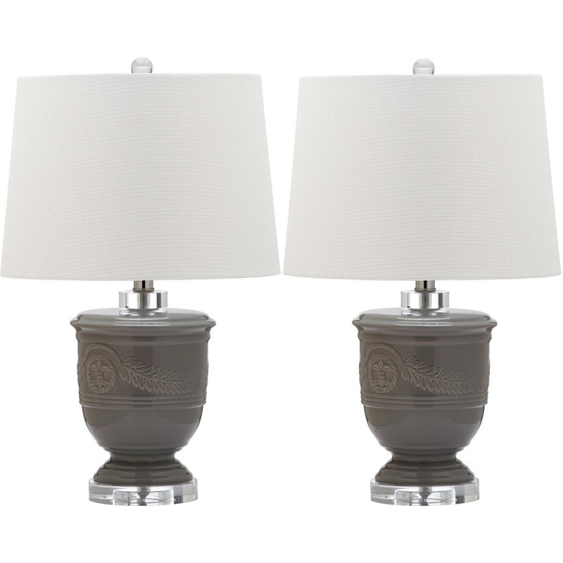 Shoal 23-inch H Grey Table Lamp