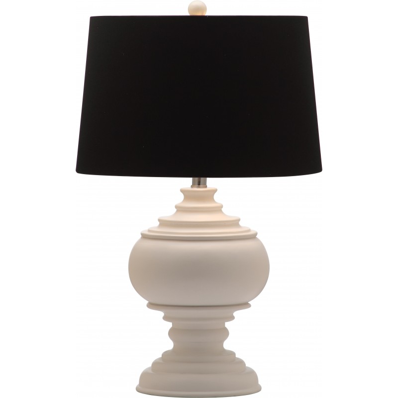 Safavieh Callaway 26.5-inch H Table Lamp - White/Black (LIT4257A)