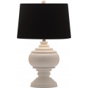 Safavieh Callaway 26.5-inch H Table Lamp - White/Black (LIT4257A)