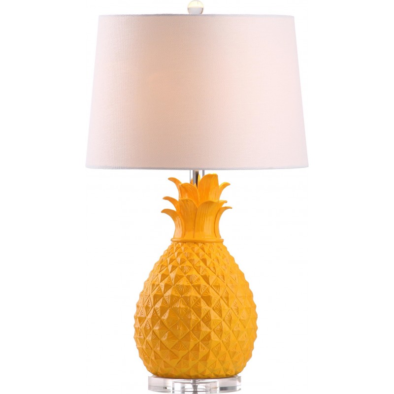 Safavieh Kelly 25.5-inch H Table Lamp - Set of 2 - Yellow/Off-white (LIT4258A-SET2)