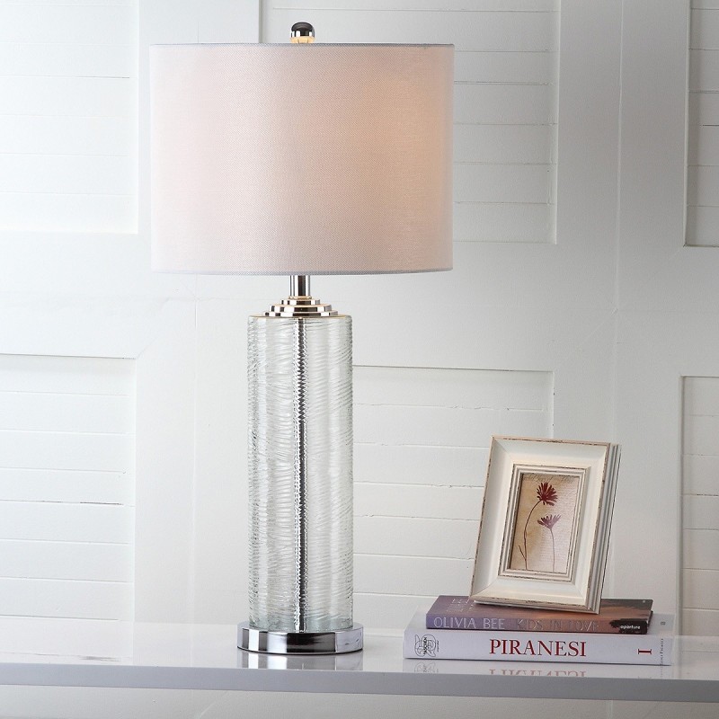 Safavieh Grant 29-inch H Table Lamp - Set of 2 - Clear/Off-white (LIT4262A-SET2)