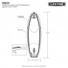 Lifetime Hooligan 80 Youth Stand-Up Paddleboard w/ Paddle - Blue (90859) Lifetime Hooligan 80 Youth Stand-Up Paddleboard w/ Paddle - Blue (90859)