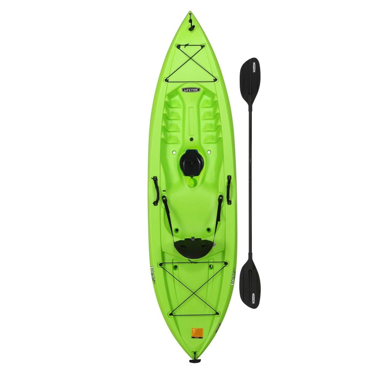 Lifetime Tahoma 100 Sit-On-Top Kayak w/ Paddle - Lime Green (90816)