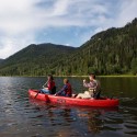 Lifetime Kodiak 130 Canoe w/ Paddle  - Red (90658)