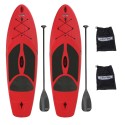 Lifetime Horizon 100 Stand-Up Paddleboard 2 Pack w/ Paddle - Fire Red (90796)