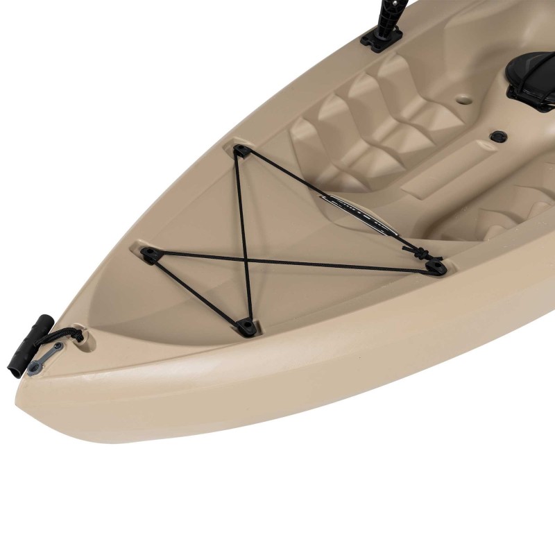Lifetime Tamarack Angler 100 Fishing Kayak Pack 2  w/ Paddles - Tan (90806)