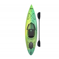 Lifetime Emotion Tide Sit-Inside Kayak w/ Paddle  - Lemongrass Fusion (90848)