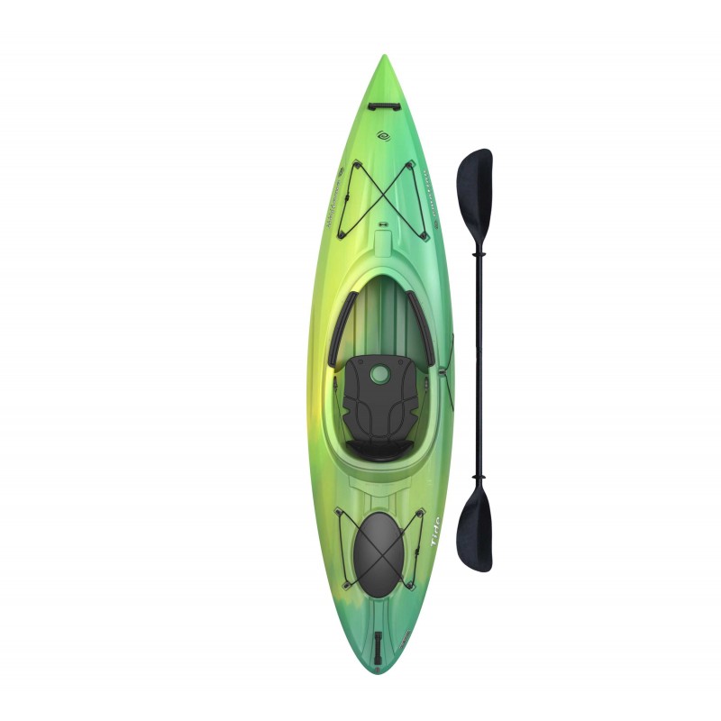 Lifetime Emotion Tide Sit-Inside Kayak w/ Paddle  - Lemongrass Fusion (90848)