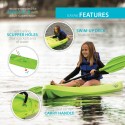 Lifetime Dash 66 Youth Kayak w/ Paddle - Lime Green (90856)