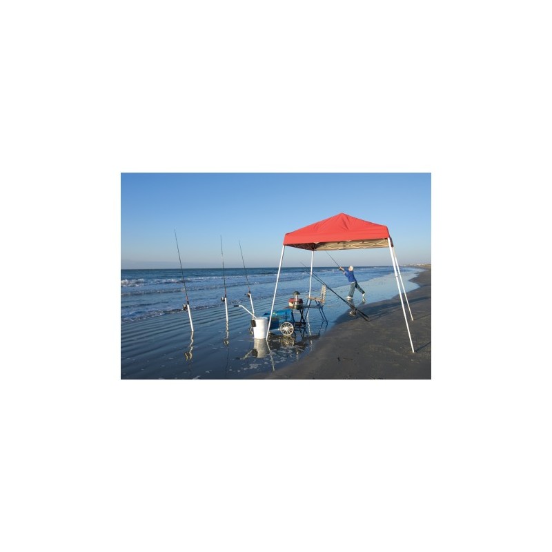 ShelterLogic 8x8 Slant Leg Pop-up Canopy - Red (22578)