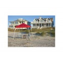 ShelterLogic 8x8 Slant Leg Pop-up Canopy - Red (22578)