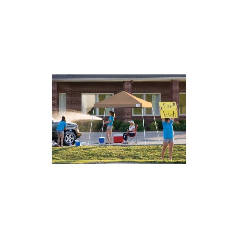 ShelterLogic 10x10 Slant Leg Pop-up Canopy - Bronze (22559)