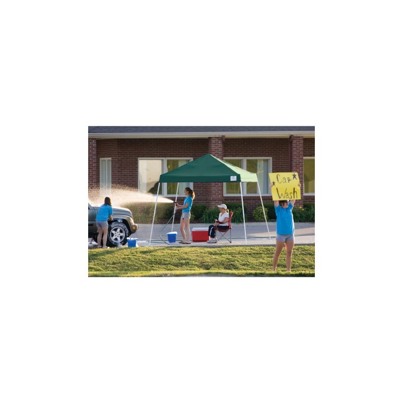 ShelterLogic 10x10 Slant Leg Pop-up Canopy - Green (22557)