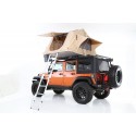 Smittybilt Overlander XL Jeep Roof Top Tent w/ Foam Mattress & 12V Socket - Tan (model 2883)