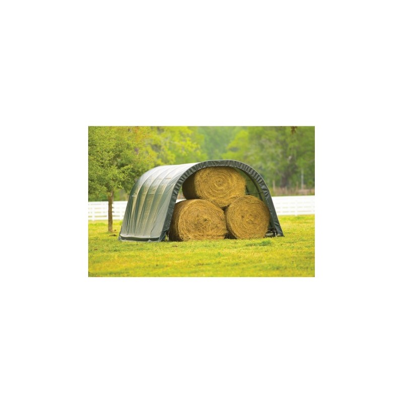 Shelter Logic 12x20x8 Round Style - Green (51341)
