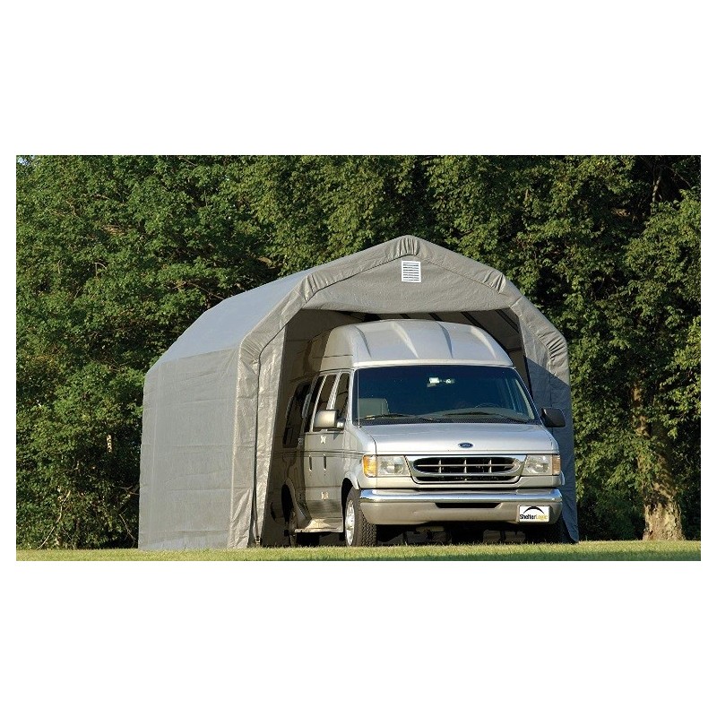 ShelterLogic 12x24x9 Barn Shelter, Grey (97153)