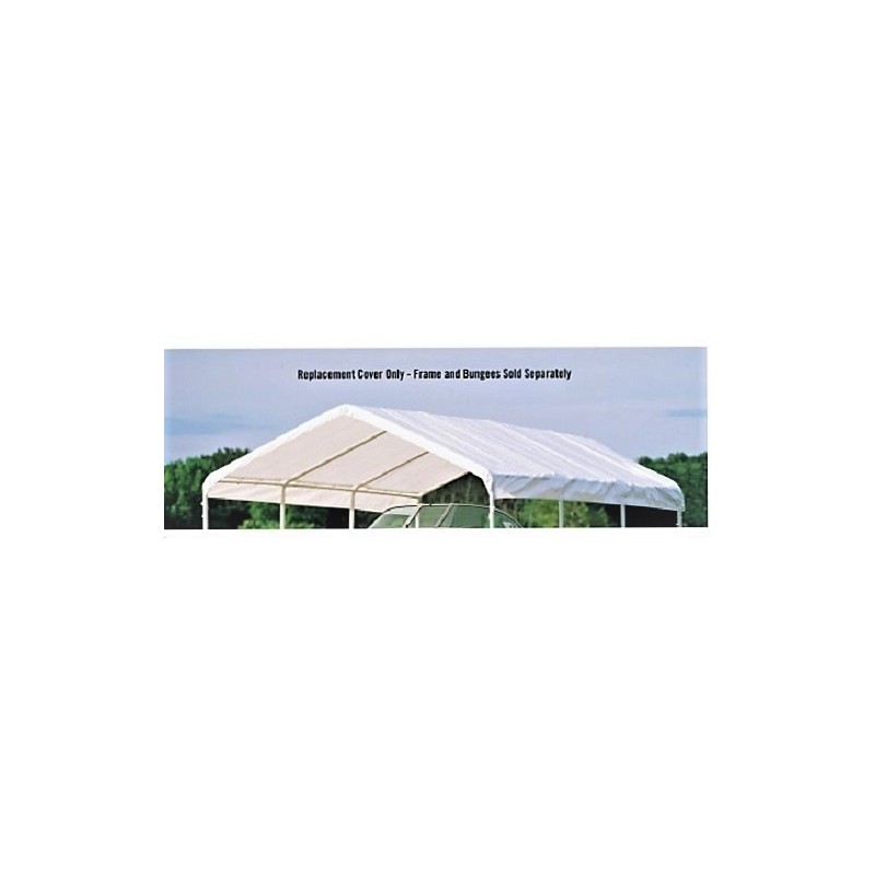 ShelterLogic 12×20 Canopy Replacement Cover - White (10049) ShelterLogic 12×20 Canopy Replacement Cover - White (10049)