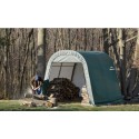 ShelterLogic 8x12x8 Round Style Shelter, Green (76814)