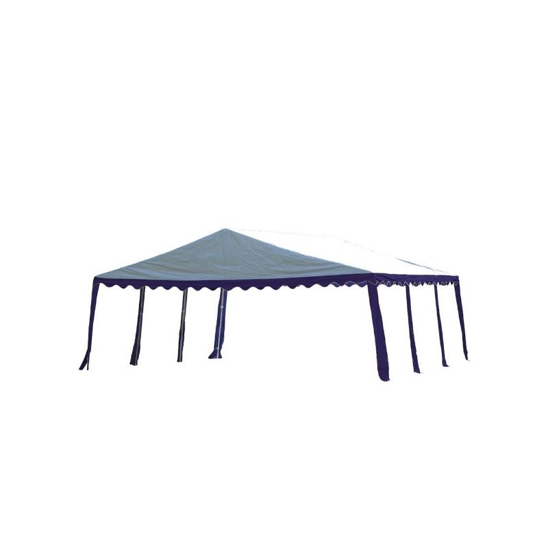 ShelterLogic 20x20/ 6x6m Party Tent  - Blue/White (25918)