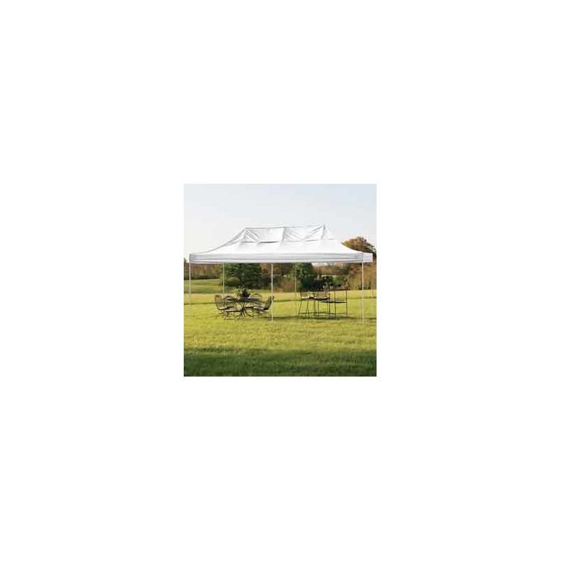 ShelterLogic 10x20 Straight Leg Pop-up Canopy - White (22534)