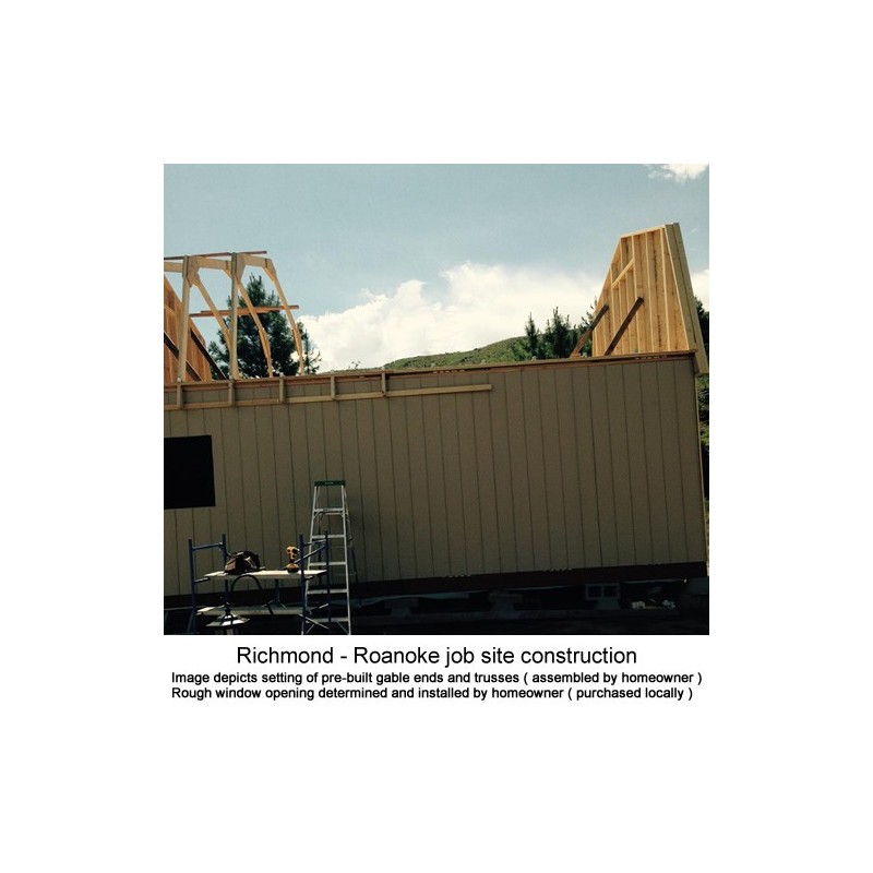 Best Barns Richmond 16x20 Wood Storage Shed Kit (richmond1620)