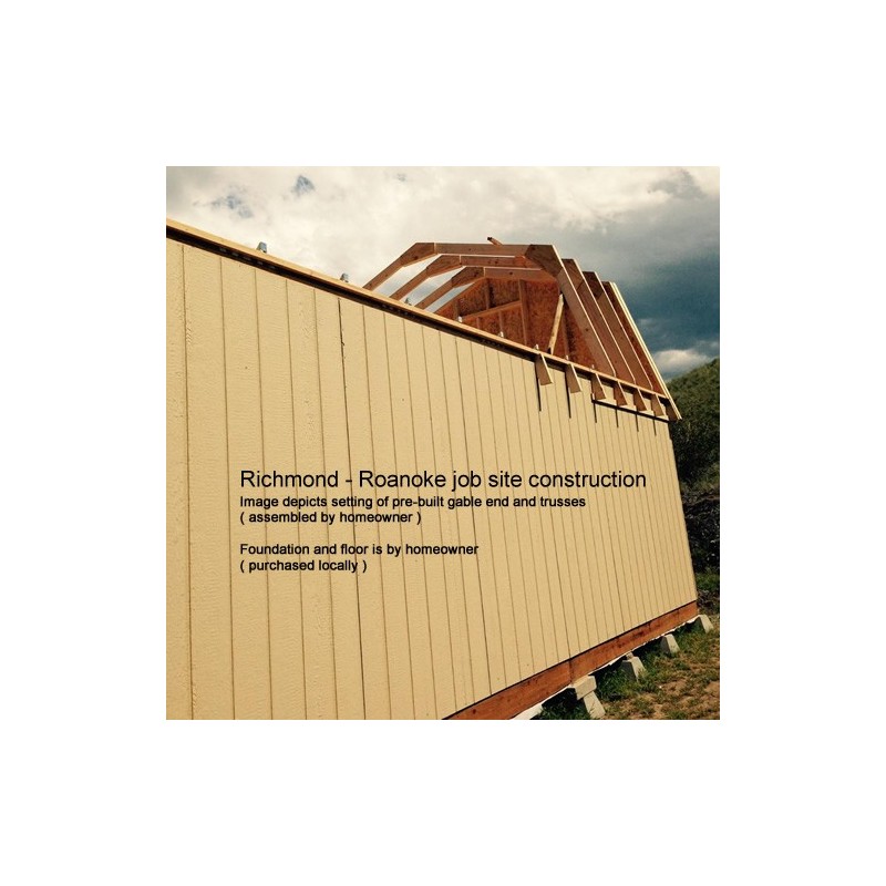 Best Barns Richmond 16x20 Wood Storage Shed Kit (richmond1620)