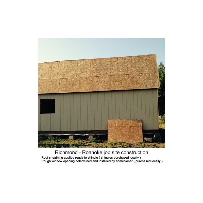 Best Barns Richmond 16x20 Wood Storage Shed Kit (richmond1620)