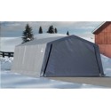 ShelterLogic 12×20×8 Peak Style Shelter - Grey (62790)