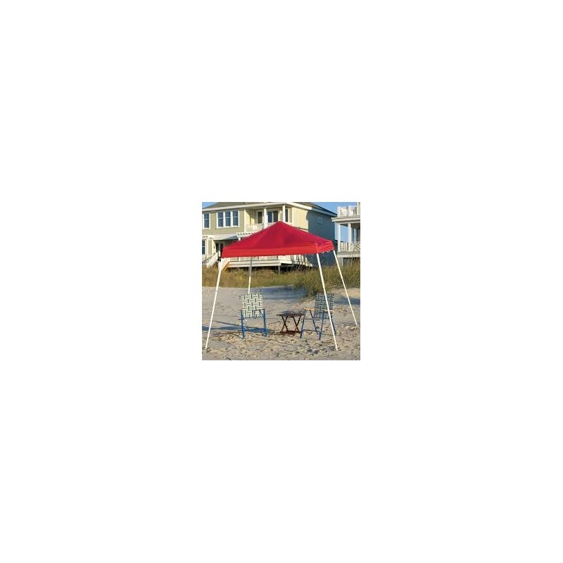 ShelterLogic 10x10 Slant Leg Pop-up Canopy - Red (22556)