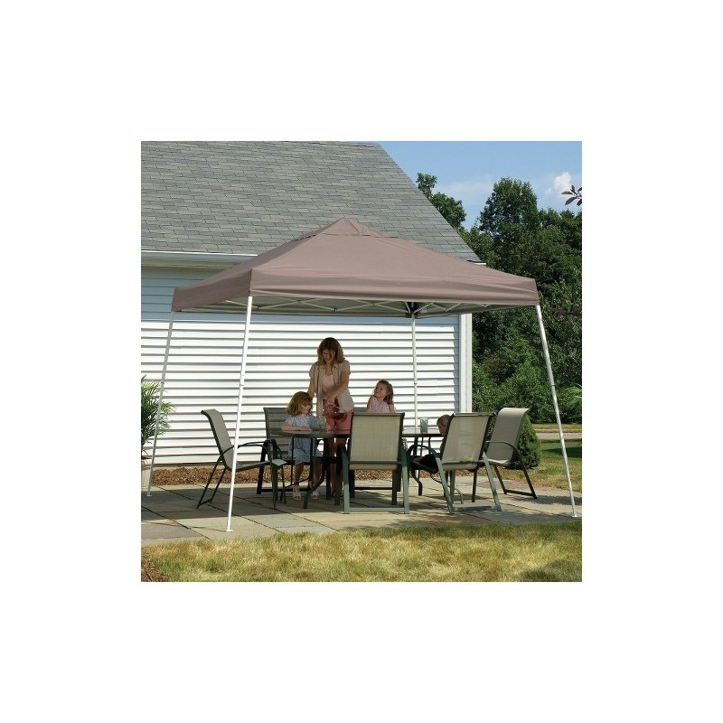 ShelterLogic 10x10 Slant Leg Pop-up Canopy - Bronze (22559)