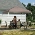 ShelterLogic 10x10 Slant Leg Pop-up Canopy - Bronze (22559)