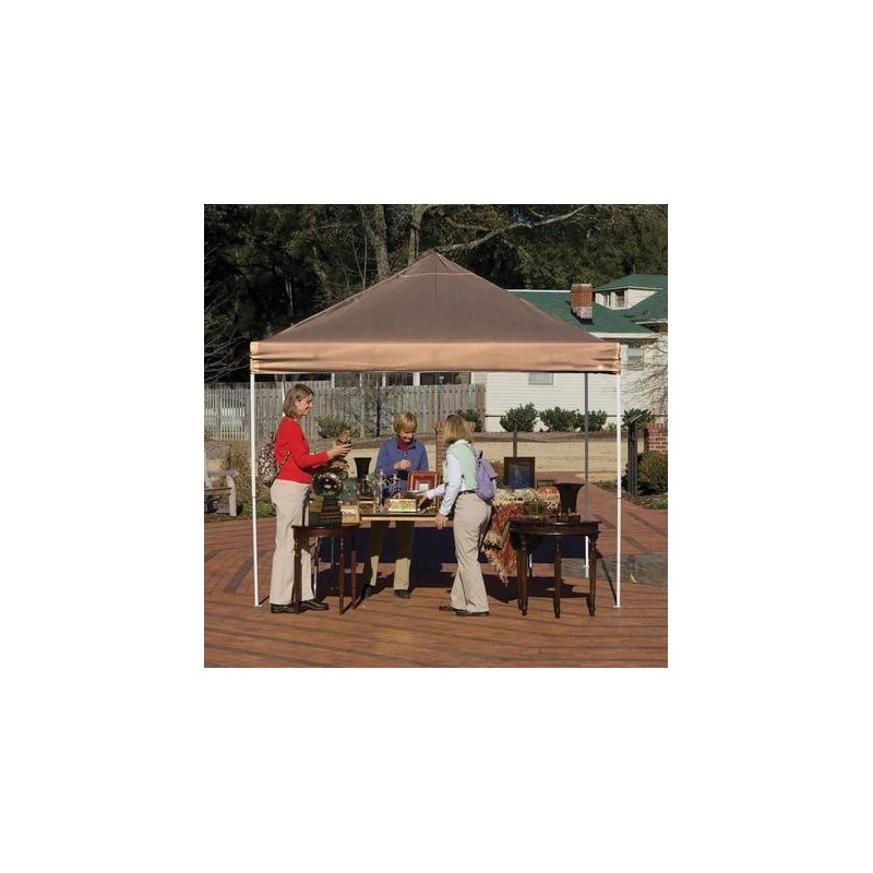 ShelterLogic 10x10 Straight Leg Pop-up Canopy - Bronze (22564) ShelterLogic 10x10 Straight Leg Pop-up Canopy - Bronze (22564)