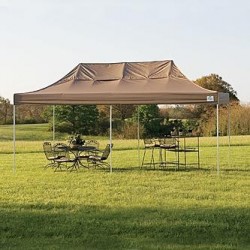 ShelterLogic 10x20 Straight Leg Pop-up Canopy - Bronze (22583)