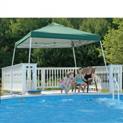 ShelterLogic 12x12 Slant Leg Pop-up Canopy - Green (22589)