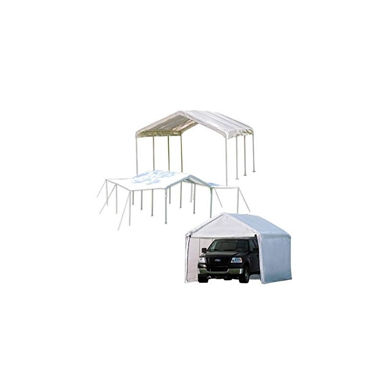 ShelterLogic 10'×20' Canopy - White (23532)