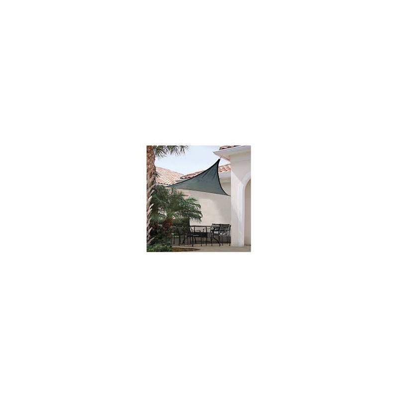 ShelterLogic 12 ft Triangle Shade Sail - Sea (25733) ShelterLogic 12 ft Triangle Shade Sail - Sea (25733)