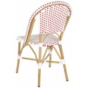 SALCHA INDOOR-OUTDOOR FRENCH BISTRO STACKING SIDE CHAIR