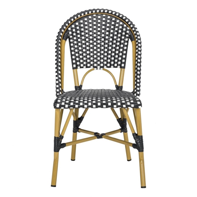 Sarcha Indoor-Outdoor French Bistro Stacking Side Chair Sarcha Indoor-Outdoor French Bistro Stacking Side Chair